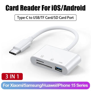 Buy 3-in-1-type-c 8 in 1 SD Card Reader