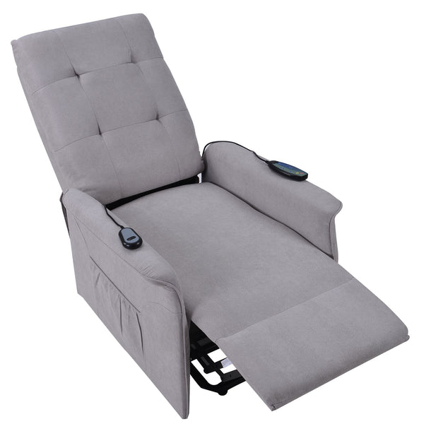 Power Lift Chair for Elderly With Adjustable Massage Function Recliner Chair for Living Room