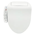 Electronic Smart Bidet Seat Self Cleaning Dual Nozzle Bidet Heated Intelligent