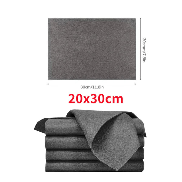 Thicker Magic Cleaning Cloth No Watermark Rag Microfiber Window Glass Wiping Kitchen Towel Wash Reusable Dried Magic Bayeta