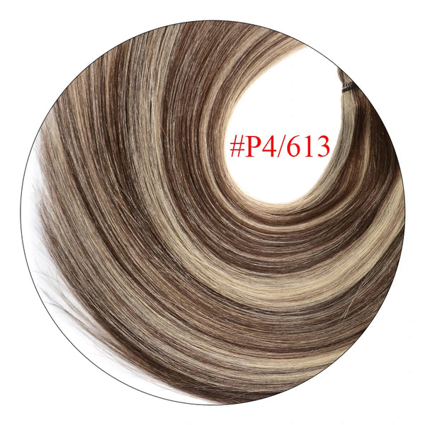 100% Real Natural Human Hair Wrap Pony Pieces 14 to 24