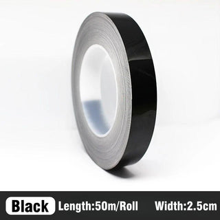 Buy 2-5cm-black 50M Self-Adhesive Tile Sticker Tape Gold Silver Floor Waterproof Wall Gap Sealing Strip Tile Beauty Seam Sticker Home Decoration