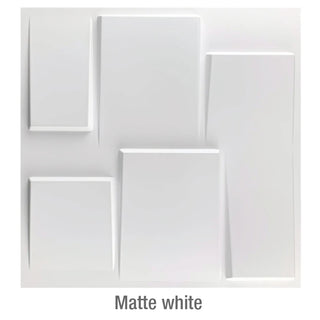 Buy r-matte-white 30x30cm  Non-Self-Adhesive 3D Wall Sticker