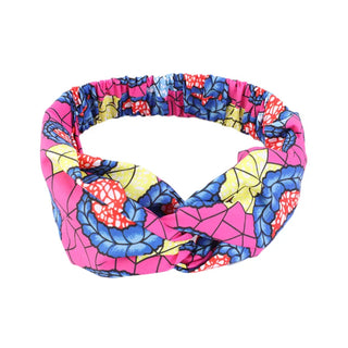 Buy 227-hot-pink African Pattern Print Headband