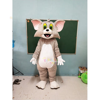 Enjoyment CE Cartoon Tom and Jerry Mascot Costume Movie Mouse Cat Costume for Sale