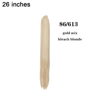 Buy 8661326inch BENEHAIR Fake Ponytail Claw on Ponytail Long Wavy Clip in Hair Extension Hair Synthetic Hairpiece for Women Pony Tail Fake Hair