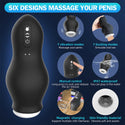 Masturbator for Men Automatic Sucking Male Machine Oral Vaginal Penis Vibrator Sex Toy for Men Masturbation Cup Blowjobs Machine