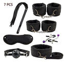 BDSM Kit Sex Toys for Men Erotic Handcuffs Whip Sextoy Anal Plug Vibrator Bdsm Sex Bondage Set Adult Toys Sm Products Sex Toys