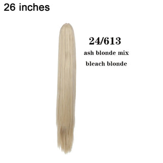 Buy 2461326inch BENEHAIR Fake Ponytail Claw on Ponytail Long Wavy Clip in Hair Extension Hair Synthetic Hairpiece for Women Pony Tail Fake Hair