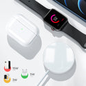 Licheers 2021 Wireless Charger 3 IN 1 Type-C Magnetic 15W Fast Charging QC3.0 for Iphone 13 Airpod Apple Watch Mag Safe Charger