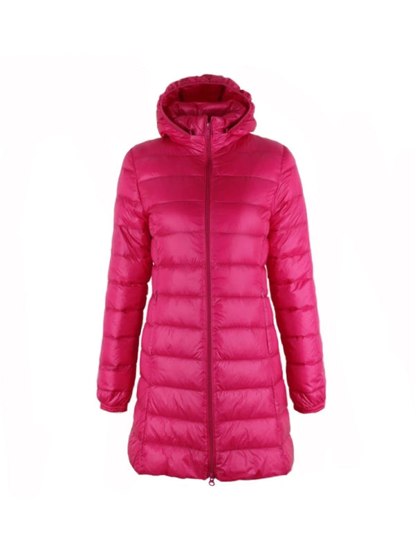 NewBang Plus 8XL 7XL Ladies Coats Long Winter Hat Detachable Down Jacket Ultra Light Down Jacket Women Hooded Female Warm Coat