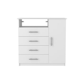 Dresser Beaufort, Four drawers - White