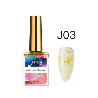 Buy 03 JTING Watercolor Blooming Blossom Marble Liquid 15ml Uv Gel Nails Polish Bottle Kit OEM/ODM  Custom Private Label Available