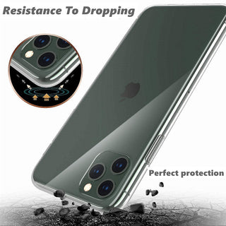 2MM Transparent Tpu Phone Case for iPhone 11 Pro Phone Case Tpu for iPhone 11 Pro Max Cover Cases