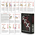 Erotic Games Sexual Positions Play Paper Cards a Year of Sex for Adult Sexy Game Cards Sets for Couple Game Sex Postion Sex Toys