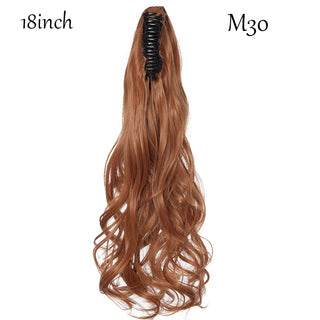 Buy m30-new HAIRRO Claw Clip on Ponytail Hair Extension Synthetic Ponytail Extension Hair for Women Pony Tail Hair Hairpiece Wave Ponytail