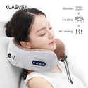 Electric Neck Massager U Shaped Pillow Multifunctional Portable Shoulder Cervical Massager Outdoor Home Car Relaxing Massage