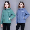 High Quality Winter Coat Women's 2022 Fashion Winter Jacket Women Cotton Padded Parka Outwear Hooded Short Female Jackets Coats