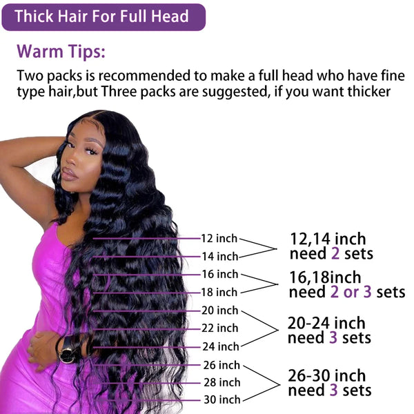 Clip in Hair Extensions With 18 Clips Deep Wave Real Human Hair Curly Thick to Ends for Women 120G 240G Per Set Natural Black