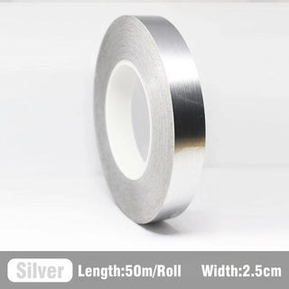 Buy 2-5cm-silver 50M Self-Adhesive Tile Sticker Tape Gold Silver Floor Waterproof Wall Gap Sealing Strip Tile Beauty Seam Sticker Home Decoration