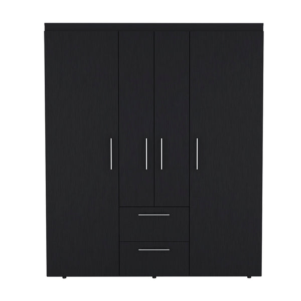 Armoire Elma, Bedroom, Black