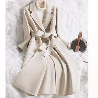 Coat Female Jacket Autumn Winter Jacket Women Clothes  Long Coats Korean Outwear