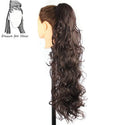 Desire for Hair 30 Inch Long Curly Claw Clip Ponytail Heat Resistant Synthetic Hairpieces Fake Hair Extensions