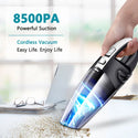 GRIKEY Wireless Vacuum Cleaner for Car Vacuum Cleaner Wireless Vacuum Cleaner Car Handheld Vaccum Cleaners Power Suction