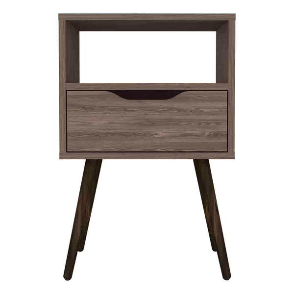 Nightstand  Fugaz, Bedroom, Dark Walnut