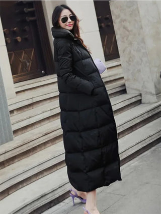 2019 New Winter Coats  Plus Size White Black Navy Blue Win Red Womens Down Jacket