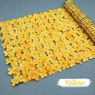 Buy flower-fence-a2 Artificial Flower Fence Hedge Wall