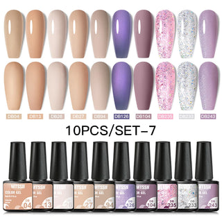 Buy zh20020 10/12pcs Spring Macaron Nail Gel Polish Set