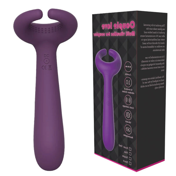 Couples Sex Toy Penis Vibrator With Ring,Powerful Dildo Vibrators for Women Clitoris Stimulate Massager Adult Orgasm Sex Product