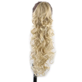 Buy rt24-613 Desire for Hair 30 Inch Long Curly Claw Clip Ponytail Heat Resistant Synthetic Hairpieces Fake Hair Extensions