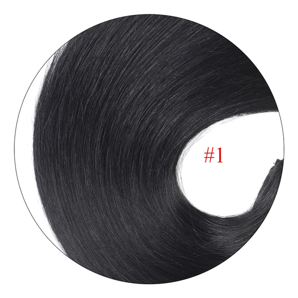 100% Real Natural Human Hair Wrap Pony Pieces 14 to 24