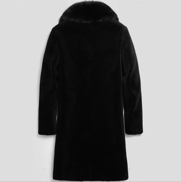 2020 Winter Mens Designer Jackets Hombres Warm Windbreaker Long Wool Blends Outerwears Coats Black Thicken Coat M-6xl