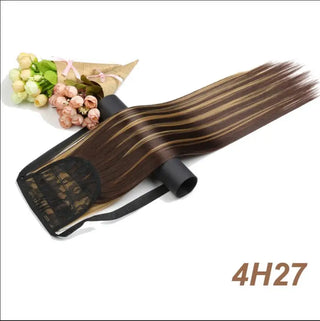 Buy p4-24 Synthetic Long Straight Drawstring Ponytail