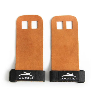 Buy brown 1 Pair Hand Grip Synthetic Leather Palm Protectors