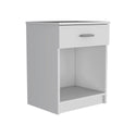 Nightstand Coco, Bedroom, White