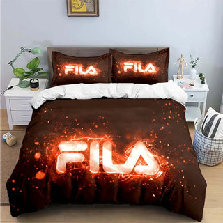 Buy 6 Exquisite F-Fila  Print Bedding Sets Exquisite Bed Supplies Set Duvet Cover Bed Comforter Set Bedding Set Luxury Gift