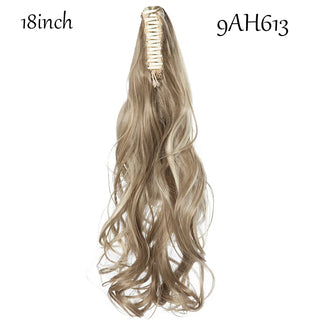 Buy 9ah613-new HAIRRO Claw Clip on Ponytail Hair Extension Synthetic Ponytail Extension Hair for Women Pony Tail Hair Hairpiece Wave Ponytail