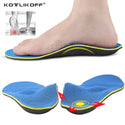 High Quality Severe Flat Feet Insoles Orthotic Arch Support Foot Massage Inserts Orthopedic Shoes Insoles Heel Pain  Men Woman