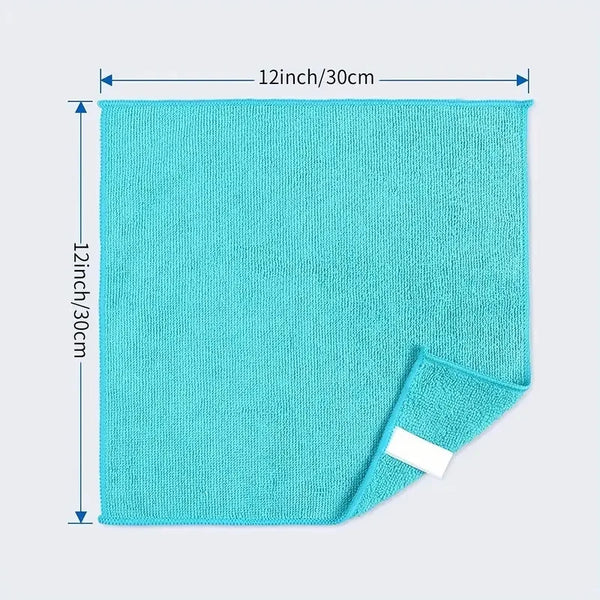 2-20pcs Microfiber Cleaning Cloths Soft Absorbent Towel for Cleaning Kitchen Window Reusable Wash Dishcloth Household Clean Rags