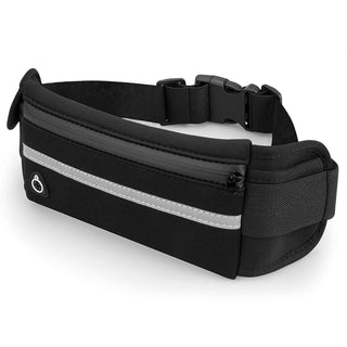 Buy black Velocity Water-Resistant Sports Running Belt and Fanny Pack for Outdoor Sports