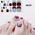 22Tips/Sheet Toenail Sticker