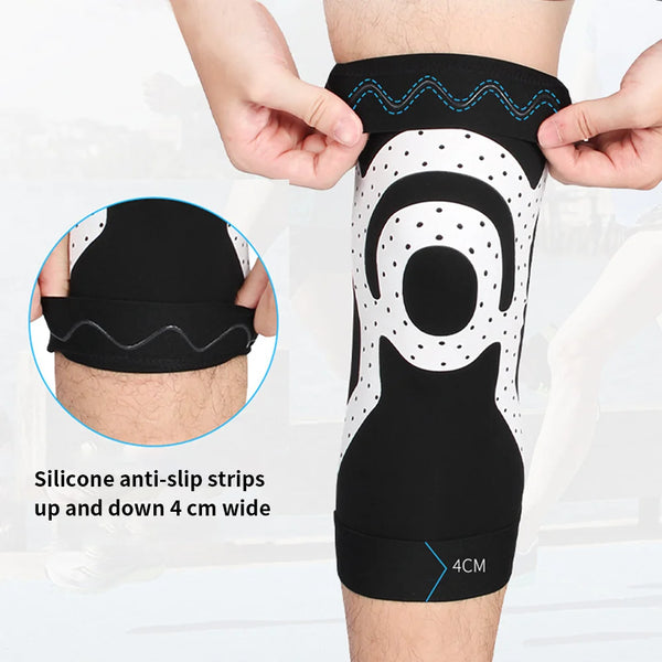 BraceTop Summer Ultra-Thin Knee Joint Protector Sports Knee Pads Exercise Yoga Dancer Decompression Kneecap for Running Cycling