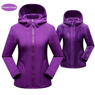 Buy women-purple Unisex Reversible Hoodie