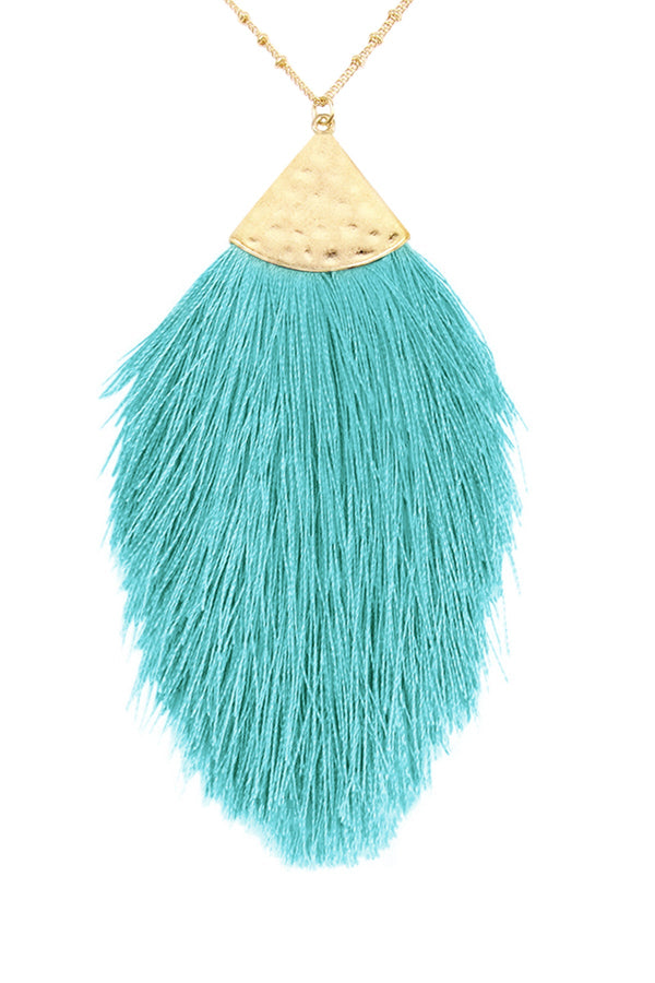 Tassel Pendant Necklace