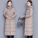 2024 Women's Winter Coats Long Section Warm Down Basic Jacket Coat Fashion Slim Outwear Female Korean Large Size Jackets M-6xl