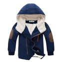 Boys Blue Winter Coats & Jacket Kids Zipper Jackets Boys Thick Winter Jacket High Quality Boy Winter Coat Kids Clothes